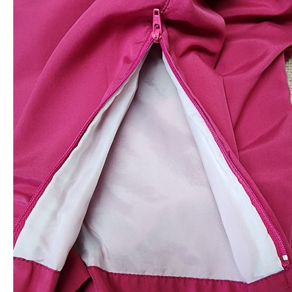 Vintage Bolle Sport Lined Fuchsia Workout Suit with pockets Womens Size Medium - Picture 10 of 12